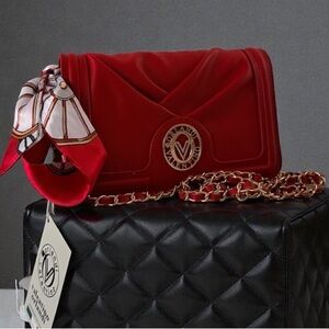 Valentino Orlandi Red Crossbody Bag